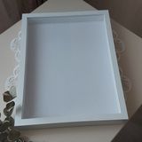 Verda Çerçeve 30X40 cm Yeni Trend Anı Çerçevesi Gül Kutusu! Beyaz Zemin