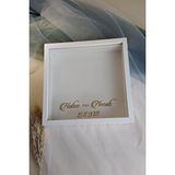 Verda Çerçeve 35X35 Cm 7 Cm Derinlikli Tasarım Gül Kutusu Anı Çerçevesi! Ayna Çerçeve!