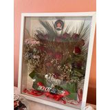 Verda Çerçeve 40X50 Cm Beyaz Gül Anı Çerçevesi! Ledsiz Derin Çerçeve! Gül Anı Çerçevesi-Gelin Buketleri Için