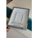 Verda Çerçeve 40X50 Cm Füme Yeni Trend 8 Cm Derinliğinde Fotoğraf Bölümlü Ledsiz Çerçeve! Gül Kutusu