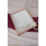 Verda Çerçeve 40x50 Cm Rosegold Pleksi Kaplı Ledli Derin Gül Anı Çerçevesi! Gül Kutusu Pembe