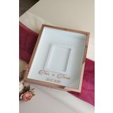Verda Çerçeve 40X50 Cm Rosegold Yeni Trend 8 Cm Derinliğinde Fotoğraf Bölümlü Ledsiz Çerçeve! Gül Kutusu