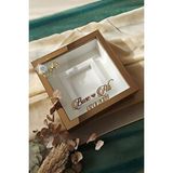 Verda Çerçeve Ledli 25x25 Cm Fotoğraf Bölümlü Broz Pleksi Kaplı Verda Anı Çerçevesi-6 Cm Derinlikli Anı Çerçevesi Kahverengi