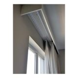 VerdaHome 50 Cm Alüminyum Tekli Perde Korniş
