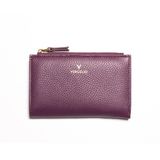 Vergelio Kadın Kartlık, Deri, Mor, 2804 Flother Wallet Card Holder