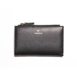 Vergelio Kadın Kartlık, Deri, Siyah, 2804 Flother Wallet Card Holder
