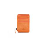 Vergelio Kadın Kartlık, Deri, Turuncu, Flother Wallet Card Holder