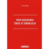 Vergi Hukukunda Temsil ve Sorumluluk / Zinnur Tunç / On İki Levha Yayınları / 9786254320118