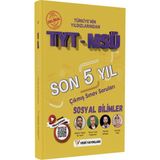Veri Yayınları Tyt-Msü Sosyal Bilimler Son 5 Yıl Video Çözümlü Orijinal Çıkmış Sorular Ve Çözümleri 2023