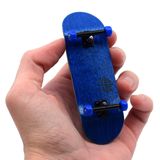 Verimli Tam Klavye - Pro Tahta Şekli ve Boyutu, Rulman Tekerlekleri ve Kamyonlar - 32 mm x 97 mm El Yapımı Ahşap Tahta - Gece Mavisi Sürümü