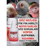 Vermx-Tr REMEDY CRD Soğuk Algınlığı Hırıltı Soğuk Algınlığı Göz Kapanması Göz Nezlesi astım Damla Tavuk Güvercin Muhabbet Kuşu - 1