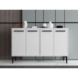 Vern 120CM Konsol, Tv Sehpası, Tv Ünitesi, Kahve Köşesi, Banyo Dolabı, Çok Amaçlı Dolap - Beyaz