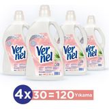 Vernel Çamaşır Yumuşatıcısı Hassas & Yumuşak 4 x 3 L - 5 lt