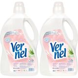 Vernel Hassas & Yumuşak Kalıcı Parfüm 30 Yıkama Çamaşır Yumuşatıcısı (1 x 3000 mL) 2li paket