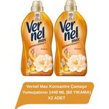 Vernel Konsantre Çamaşır Yumuşatıcısı 1440 ML (60 YIKAMA) AMBER X2 ADET - 3 lt