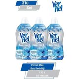 Vernel Max Buz Serinliği 1.32 Lt 55 Yıkama 3'lü Set - 1,32 lt