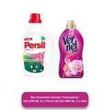 Vernel Max Gül 1440 ML + Persil Jel Gül 26 Yıkama