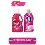 Vernel Max Gül 1440 ML + Perwoll Renkli 1,485