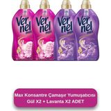Vernel Max Gül 2x1.44L & Vernel Max Taze Lavanta 2x1.44L - 1,44 lt