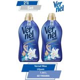 Vernel Max Lilyum 1.44L 60 Yıkama 2'li Set - 1,44 lt