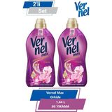 Vernel Max Orkide 1.44L 60 Yıkama 2'li Set - 1,44 lt