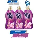 Vernel Max Orkide 1.44L 60 Yıkama 3'lü Set - 1,44 lt