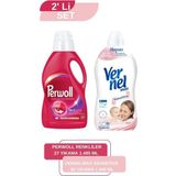 Vernel Max Sensitive 1,44L + Perwoll Renkli 1,485