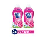 Vernel Max Taze Gül Beyazlar ve Renkliler İçin Konsantre Yumuşatıcı 2 x 1140 ml 120 Yıkama