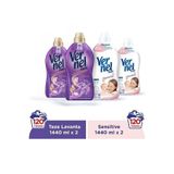Vernel Max Taze Lavanta 2x1.44l & Max Sensitive 2x1.44l