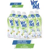 Vernel Max Taze Yasemin 1.44L 60 Yıkama 5'li Set - 1,44 lt