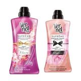 Vernel Supreme Blossom Yumuşatıcı 1,2L ve Vernel Max Konsantre Çamaşır Yumuşatıcısı 1200 ml (50 Yıkama) Supreme Romance