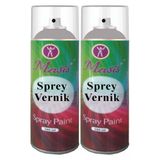 Vernik Sprey 200 Ml 2 Adet Akrilik Vernik Kalıcı Şeffaf Koruma İç Ve Dış Mekan Çizilmeye Karşı Dayanıklı Kalıcı