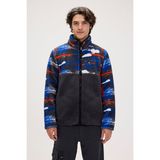 Vernon Asfalt Erkek Full-Zip Polar Sweatshirt - Koyu Gri - M