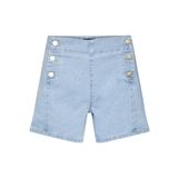 Vero Moda Açık Mavi Denim Kadın Şort VMKAYLA HR BUTTON SHORTS VI3444