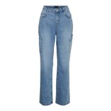 VERO MODA Kadın pantolonu mavi (medium denim blue) 29W / 30L