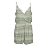 VERO MODA Kadın VMDICTE SINGLET PLAYSUIT JRS GA Tulum Yeşil L