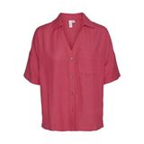 VERO MODA Kadın VMKARLA 2/4 SHIRT WVN BTQ Gömlek Pembe S