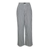 VERO MODA Kadın VMKATHY HR LOOSE WIDE STRIPED JEANS Jean Medium Blue Denim 30/30