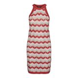 Vero Moda Kırmızı Kadın Kısa Elbise VMMISA SL HALTERNECK SHORT DRESS