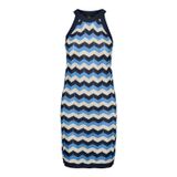 Vero Moda Lacivert Kadın Kısa Elbise VMMISA SL HALTERNECK SHORT DRESS
