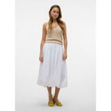 Vero Moda V Yaka Normal Krem Kazak Kadın Vmregına Sl V-Neck Top - XL