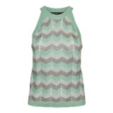 Vero Moda Yeşil Kadın Triko VMMISA SL HALTERNECK TOP