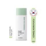 Verobene Vegrow Cica Mide Waterfull Sun Protection Vegan Yatıştırıcı SPF50+ PA++++ Yüksek Koruma Kore 50 gr Güneş Kremi