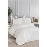 Verona Fransız Dantelli Çift Kişilik Nevresim Takımı Krem - 200 x 220 cm