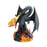 Veronese Alev Püskürten Ejderha Fantastik Figür 22 cm