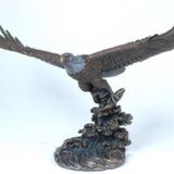 VERONESE BİBLOLAR-Wise Hayvanlar Alemi-WISE KARTAL BALIK AVINDA-54x25x38 CM-JWU74876A4