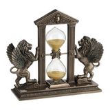 VERONESE BİBLOLAR-Wise Karışık-WISE KANATLI ASLAN KUM SAATI-21x18x7 CM-JWU77008A4