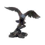 Veronese Bronz Renk Havalanan Kartal Figürü 40CM