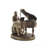 Veronese Design Klasik Besteci Wolfgang Amadeus Mozart Piyanolu Heykel Serisi 9