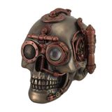Veronese Design Steampunk Kafatası Secret çekmece takı kutusu